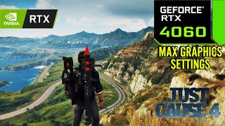 Just Cause 4  RTX 4060 8GB  Maximum Graphics Settings [upl. by Hermina]