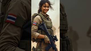 Beautiful female soldiers and their smiles from all over the world soldierai aiart sorts [upl. by Alithea946]