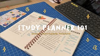 Study planner 101 l Korean study planner motemote [upl. by Brandon]