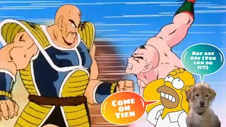 Dragon Ball Z Sacrifice Clip 2  Tien Vs Nappa [upl. by Cuthbertson825]