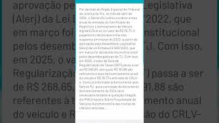 Quais taxas pagar para licenciamento 2024 RJ [upl. by Hersch524]