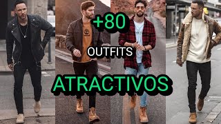 80 Outfits ATRACTIVOS con CHAQUETA para hombre [upl. by Arema]