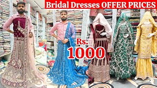 BIG Sale Low Price Bridalwear Dresses ₹ 1000 Garara Plazo Pakistani Lehenga OFEER PRICES Online Avl [upl. by Shawnee]