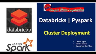 05 Databricks  Pyspark Cluster Deployment [upl. by Letty130]