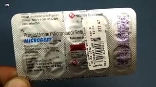 Microgest 200mg Softgel Capsule  Progesterone Softgel Capsules Uses  Microgest 200mg Capsule Uses [upl. by Arabelle251]