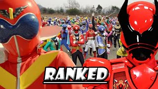 Every Super Sentai Ive Seen Ranked [upl. by Gauthier431]