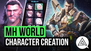 Monster Hunter World  First Look at Character Creation Flagship Gameplay amp Giant Elder Dragon [upl. by Ettenot]