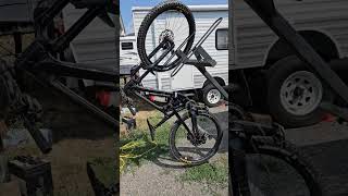 custom bike rack mtb mountainbiking enduromtb welding fabrication [upl. by Queri596]