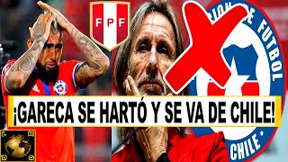 ¡LO ÚLTIMO RICARDO GARECA RENUNCIA A CHILE P0R CULPA DE ARTURO VIDAL Y SU LLEGADA A LA SELECCIÓN [upl. by Lasonde]