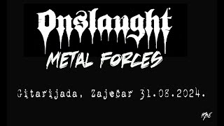 ONSLAUGHT Metal Forces Gitarijada Zaječar Srbija 31082024 [upl. by Rotkiv]