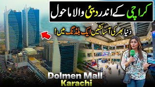 Explore Pakistans Biggest Shopping Mall  Dolmen Mall Clifton Karachi  Luxury Buildings in Karachi [upl. by Nylqcaj843]