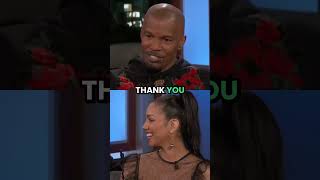 Jamie Foxx and His Daughter Corrine on Jimmy Kimmel Show  Movies Action Drama shorts hollywood [upl. by Aicemat]