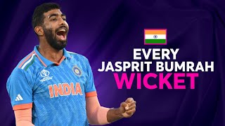 Every Jasprit Bumrah wicket at Cricket World Cup 2023 [upl. by Aliab]