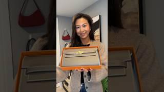 Unboxing my Hermes Kelly To Go Wallet😍✨ hermes hermesunboxing designerbags luxurybag [upl. by Gavrila]