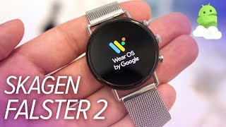 Skagen Falster 2 Handson The best new Wear OS watch [upl. by Leviralc543]