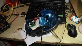 RealRobot Cybot Driven With Arduino Leonardo [upl. by Nathanson]