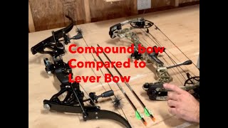 Compound Bow vs Lever Bow [upl. by Quillon]