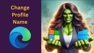 How to Change or Edit Profile Name on Microsoft Edge in Windows 11 or 10  GearUpWindows Tutorial [upl. by Candie]