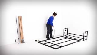 Wall Bed King Classic Murphy Bed  Wall Bed Assembly amp Installation [upl. by Kenley]