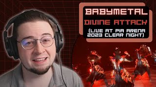 1st Time Reaction BABYMETAL  Divine Attack Live at PIA Arena 2023 Clear Night [upl. by Maxa]