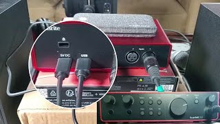 Focusrite Scarlett 2i2 4th Gen USB Audio Interface Unbox amp Android Tablet Hookup [upl. by Cyndy]