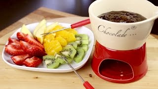 FONDUE DE CIOCOLATA cu fructe [upl. by Nyl]