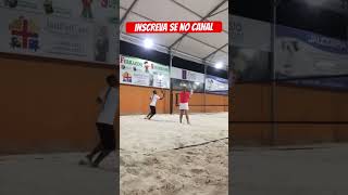 JOGADA PERFEITA NO BEACH TENNIS obeachvenceu beachtennis obeachtennisvenceu beachtennisbrasil [upl. by Ardiedal966]