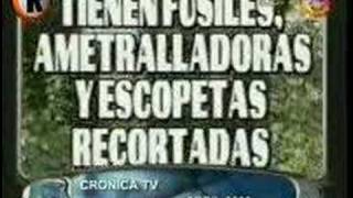 CRONICA TV GRUPO COMANDO GUERRILLERO [upl. by Nwahsar]