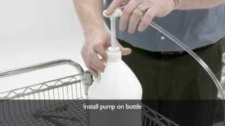 Installation using the MULTI SEAL 1 oz pump for gallon bottles [upl. by Tnirb]