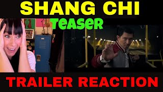 SHANG CHI and the Legend of the Ten Rings TEASER Trailer  REACTION [upl. by Ripp]