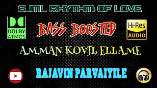 Amman Kovil Ellame  Rajavin Parvaiyile  Ilaiyaraaja  BASS BOOSTED AUDIO [upl. by Balac]