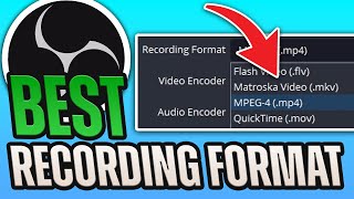 Best OBS Recording Format MP4 vs MKV Explained [upl. by Xonk486]