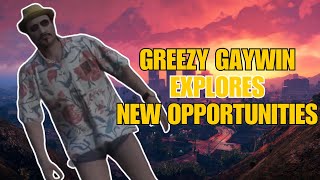 GTA RP  Greasy Gavin explores new opportunities [upl. by Endora237]