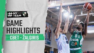 CBet  Zalgiris  Game Highlights  20230507 [upl. by Shawn]