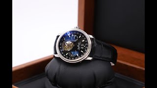 Blancpain Leman Tourbillon Semainier 40 mm 2925343053B [upl. by Ahsenroc]