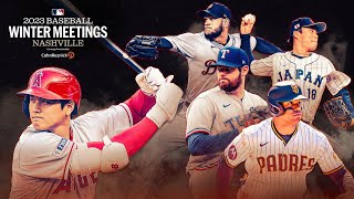 Live from 2023 Winter Meetings Preview and analysis of all the action from Nashville [upl. by Narak585]