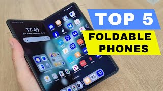 Top 5 Best Foldable Phones 2024 Review  Best Folding Smartphone Comparison All Budget Fold Mobile [upl. by Ayoral]