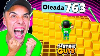 HACIENDO 9999 OLEADAS en BLOCKDASH 😱 STUMBLE GUYS [upl. by Ahsikahs733]