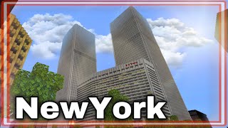 Minecraft New York City  Minecraft City [upl. by Teemus]