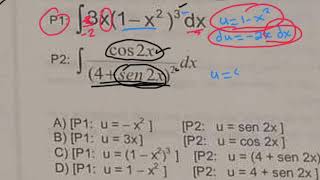 Integración usando la sustitución de variables Prepa abierta Módulo 15 [upl. by Wylde]