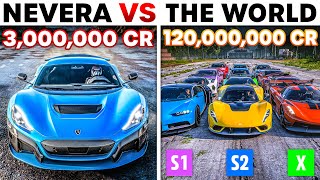 Forza Horizon 5  Rimac Nevera VS The World  A New Dawn Of Hypercars [upl. by Aliuqa]