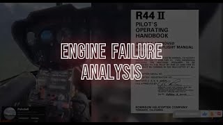 Flight Test Prep R44 Helicopter  ENGINE FAILURE Emergency Lesson [upl. by Scrivenor478]