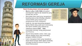 REFORMASI GEREJA  Peristiwa Penting di Eropa Materi sejarah Kelas XI Peminatan [upl. by Drareg]