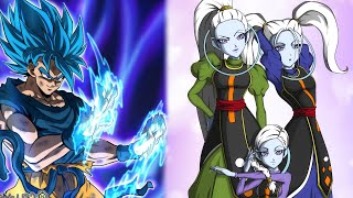 GOKU ENTRENA CON WHIS Y CONOCE A SUS HERMANAS ANGELES VADOS MARCARITA Y CUS  PARTE 6 [upl. by Drareg58]