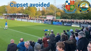 Embarassing FA Cup Exit Avoided  Wealdstone FC vs Gosport Borough FC [upl. by Dorthea707]