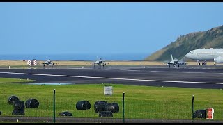 Military Wonders  Compilation  Lajes Terceira Island Azores [upl. by Kendrah671]