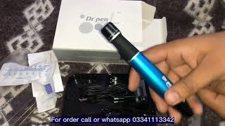 Micro needling pen dr pen a1w price in pakistan [upl. by Pallaton]