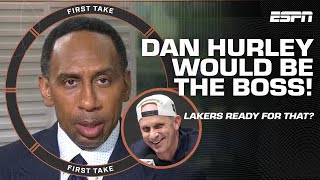 AN EARTHQUAKE IN THE NBA 🤯 Stephen A QUESTIONS a LakersHurley partnership 👀  First Take [upl. by Ennaer964]