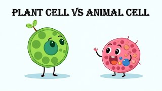 Plant Cell vs Animal Cell Whats the Difference biology science viralvideo plants animals [upl. by Camellia]