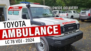 Ambulance  Toyota Land Cruiser 78 Metal top vdj v8  ref 3154 [upl. by Letreece]